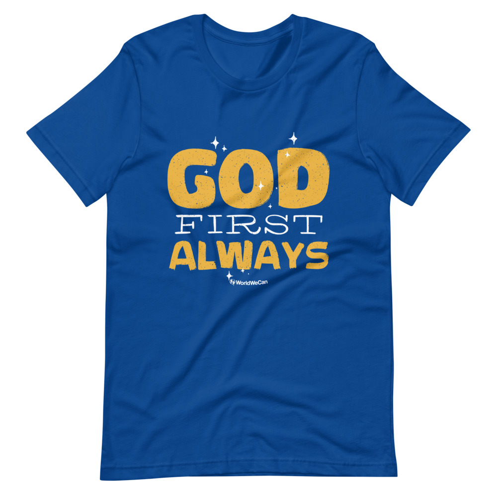 God First Always | Premium Eco-Friendly Unisex Humanitarian T-Shirt